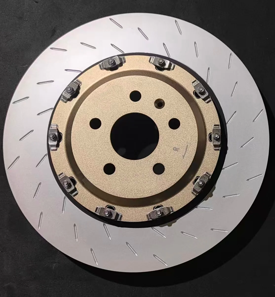 

Front Brake Disc Rotor Floating Wave Design 2-piece Brake Disc 370*32mm Rotor for audi OE#8J0615301K
