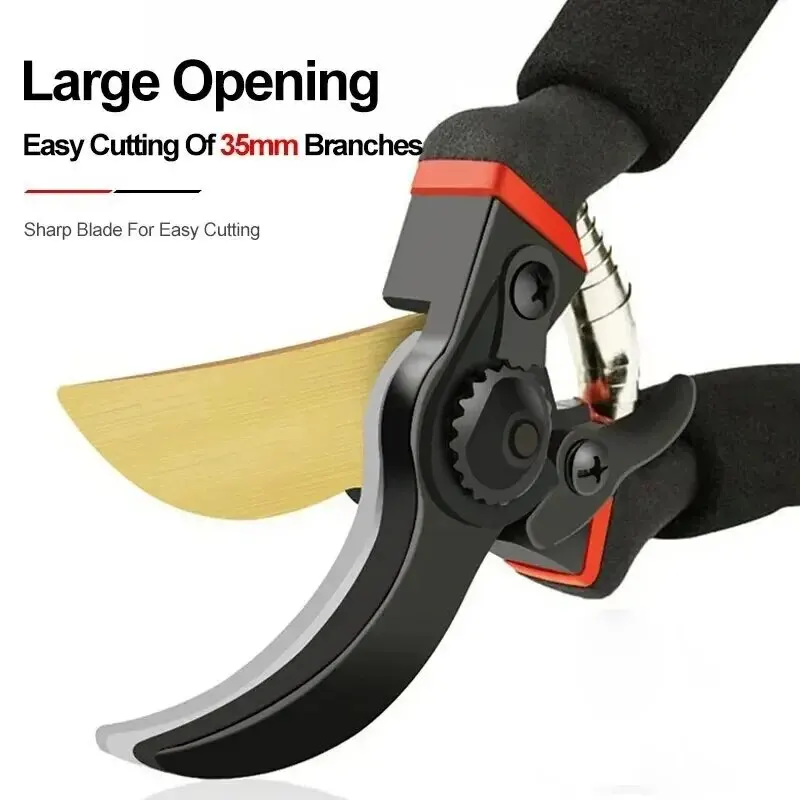 10 Inch Golden Eagle Beak Fruit Tree Pruning Shears, Rough Branch, Energy Efficient Flower Gardening, Home Useherramienta