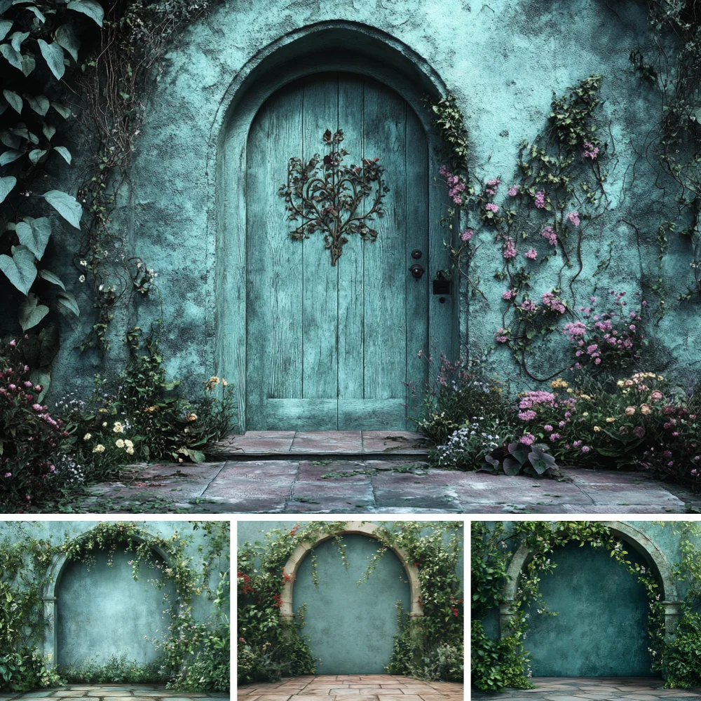 Photography Background Romantic Arch Floral Texture Adult Birthday Wedding Maternity Portrait Decor Backdrop Photo Studio