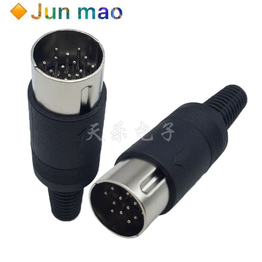 Ds-13-04 square s large terminal generous 13 core 15 pin socket 13P pin DIN female socket male plug