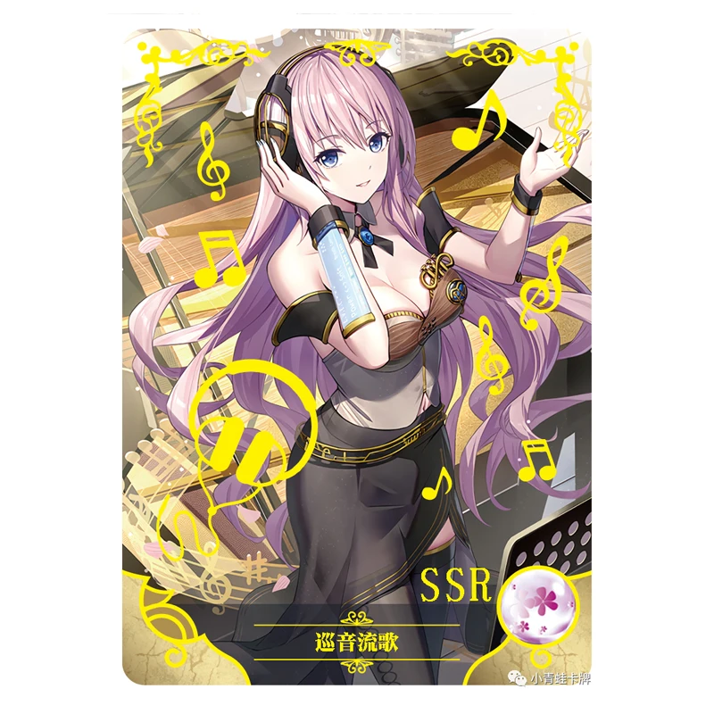 Cartoon SSR Goddess Story Okita Souji abbronzante personaggi Anime collezione carte da gioco giocattoli per bambini regali di compleanno di natale