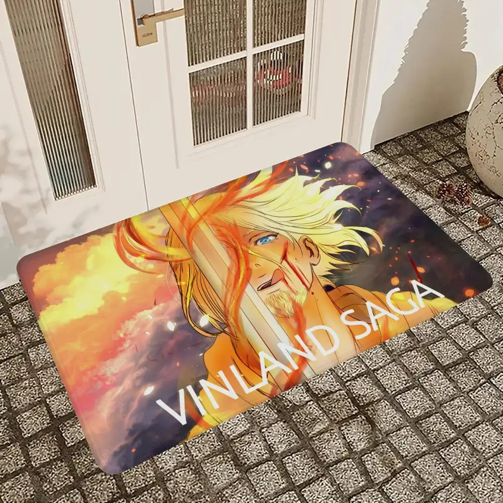 Vinland Saga Floor Mat Entrance Door Mat Nordic Style Home Doormat Bathroom-Toilet Mats Bedroom Hotel Decor Mat