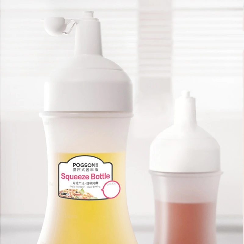 GIANXI Condiment Squeeze Bottles Ketchup Mustard Mayo Hot Sauces Olive Oil Bottle Honey Salad Dressing Oil Dispenser