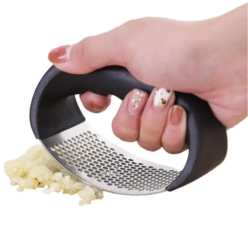 

Stainless Steel Garlic Press Crusher Manual Minced Garlic Chopped Garlic Cutting Mince Tools Fruit Vegetable Tool Kitchen Gadget