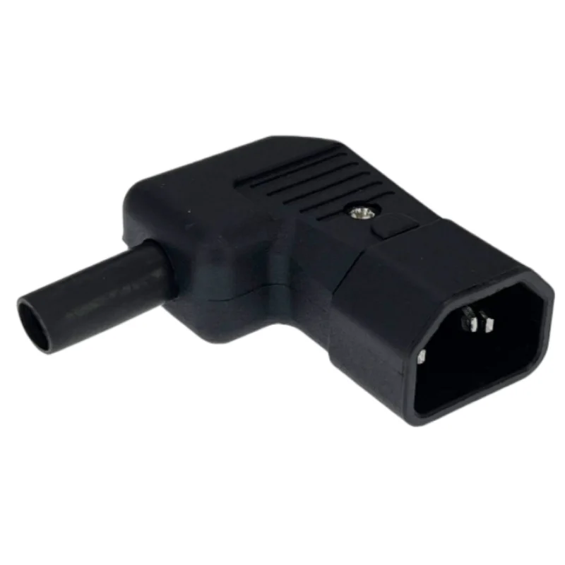 Black Elbow C15 C13 C14 Przewód zasilający Okablowanie Wtyczka Złącze IEC Gniazdo PDU UPS Elektryczne gniazdo AC Wtyczka 10A 250V