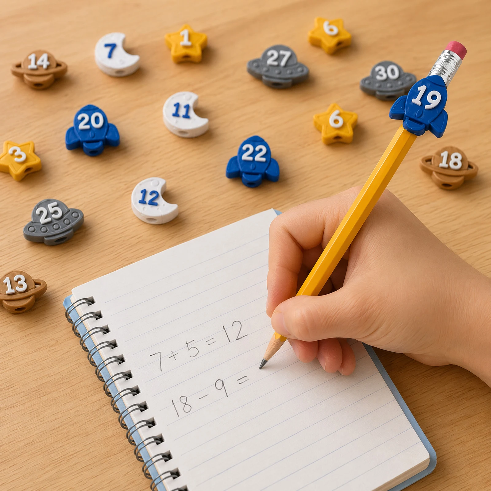 30pcs-space-theme-numbered-1-30-pencil-toppers-pencils-tracking-markers-numbered-pencil-caps-for-kids-students-teachers