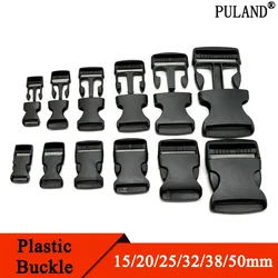 5/10 pezzi 15/20/25/32/38/50mm fibbia per cintura regolabile fibbia in plastica zaino fibbia di regolazione accessori per zaino