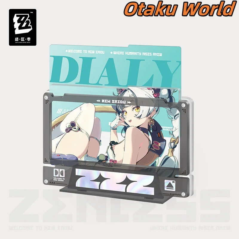 ZZZ Zenless Zone Zero Original Merch Dialyn Banyue Fixed frame acrylic insert set