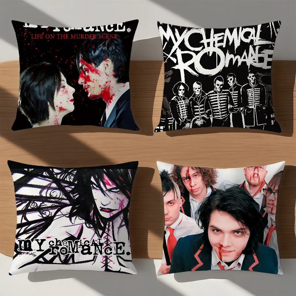Rock Band My Chemical Romance MCR gerard way Comfortable soft hogar pillowcase Sofa Living Room Bed Home Decor Protective Covers