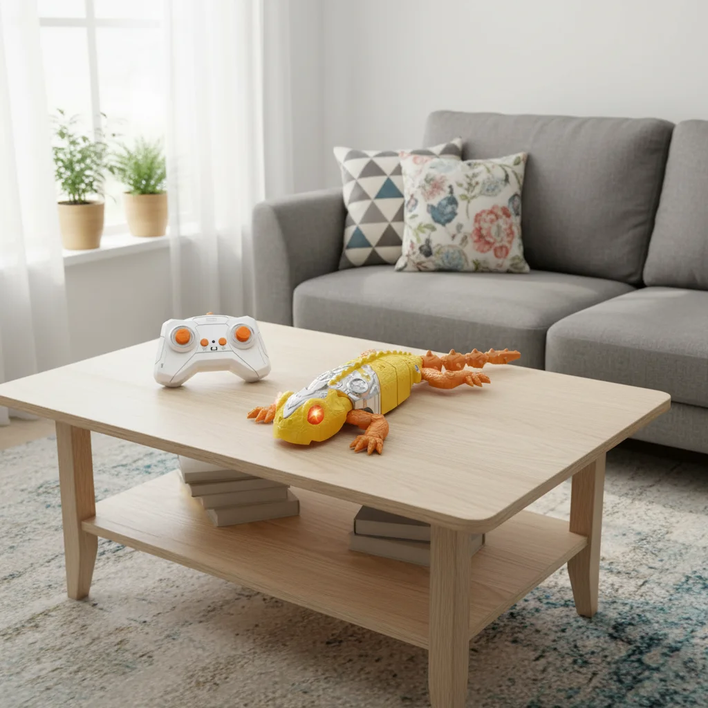 Juguete realista biomimético RC para escalar paredes, lagarto, Gecko teledirigido que escalar vidrio y paredes lisas