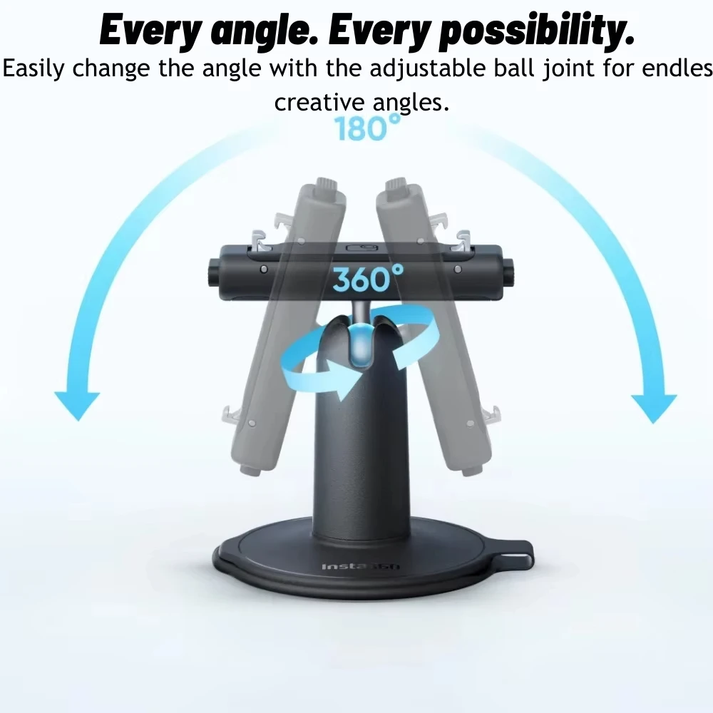 Insta360 GO Ultra Pivot Stand Magnetic Latch Mount Ball Joint 1/4