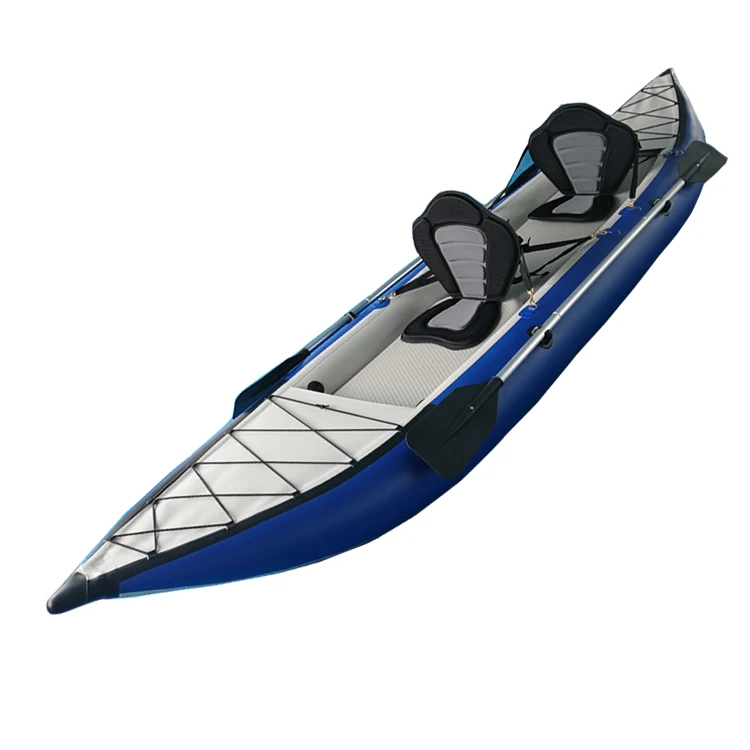 

2 Person Inflatable Kayak Inflatable Fishing Boat with Seat 420cm