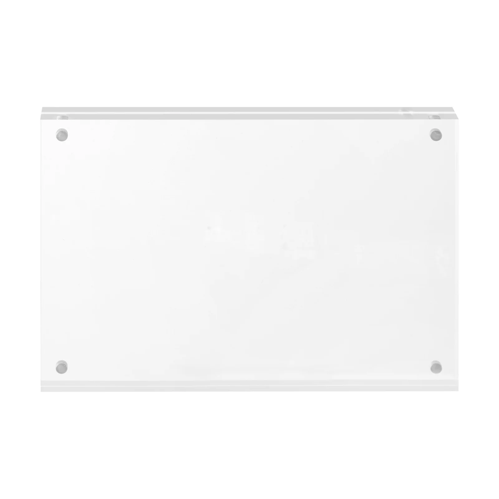 5 قطعة إطار صور شفاف 8*0.8*6in الاكريليك إطار عرض الصور ملصق عرض موقف لتزيين مكتب الغرفة