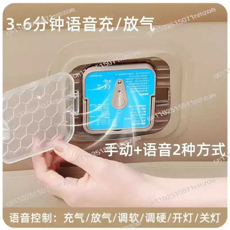 120cm 1.2M Single Thickened Air Mattress Bed, Automatic Inflatable Air Bed for Household Floor Bunk and Outdoor Camping