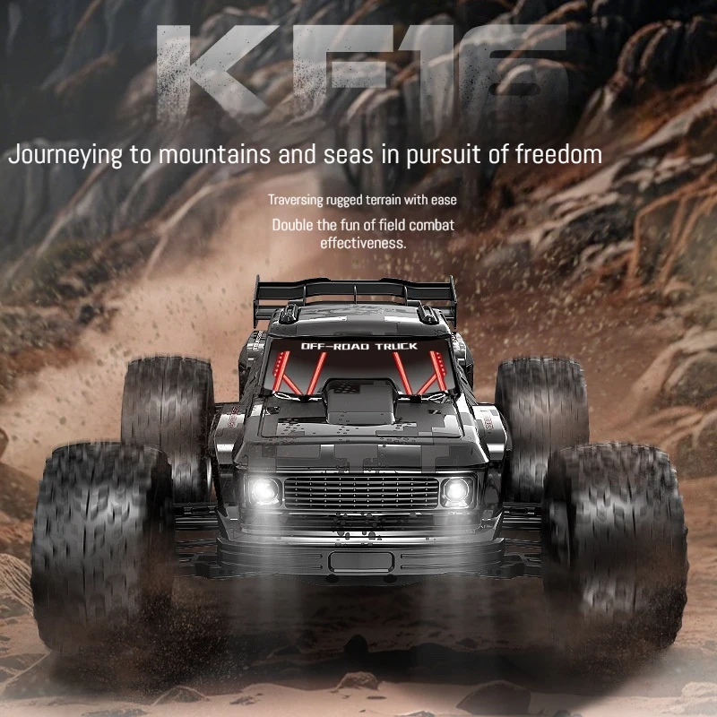 

Бесщеточный Monster Truck KF16 — 1:12 4WD RC Off-Road Truck, высокоскоростная профессиональная игрушка-модель для хобби