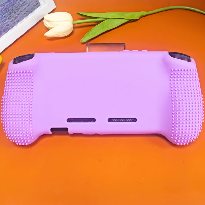 Coque de console en silicone souple étanche, couverture complète, peau flexible, protection de manette de jeu, boîtier, RG556