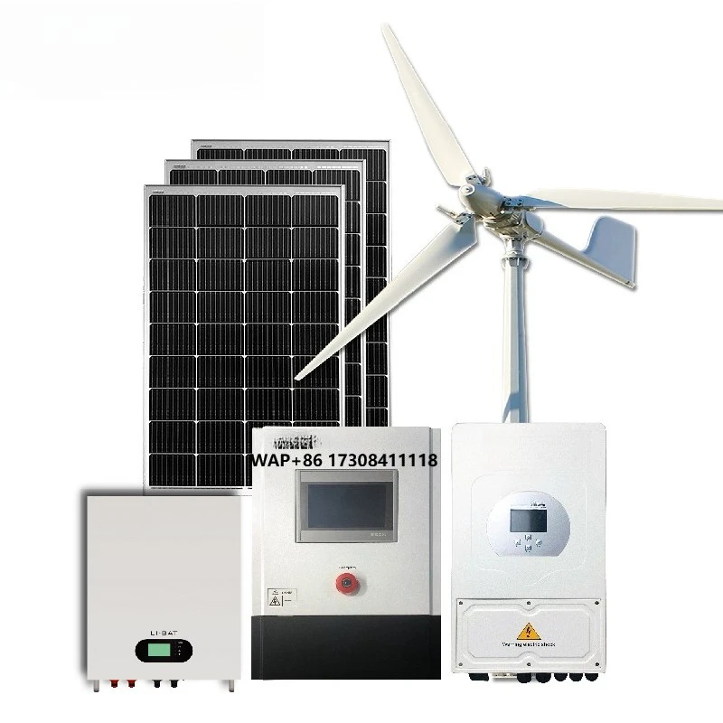Hybrid Storage Portable Power Station 5KW 10KW Solar 220V 380V Lithium Ion Battery MPPT PWM Controller Roof for Home Use