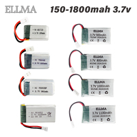 150 220 400 500 600 800 1000 1800mAh RC Palne Rechargeable lipo Battery For JJRC H20 Syma S8 M67 RC Parts 3.7v Lipo Battery