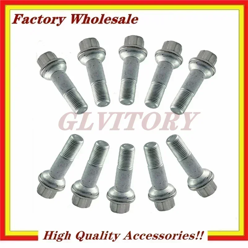 

10 шт. новые гайки для ремонта колес для Mercedes-Benz ML350 S500 GLK350 S550 CL500, колесные болты A0009905407 0009905407 000 990 54 07