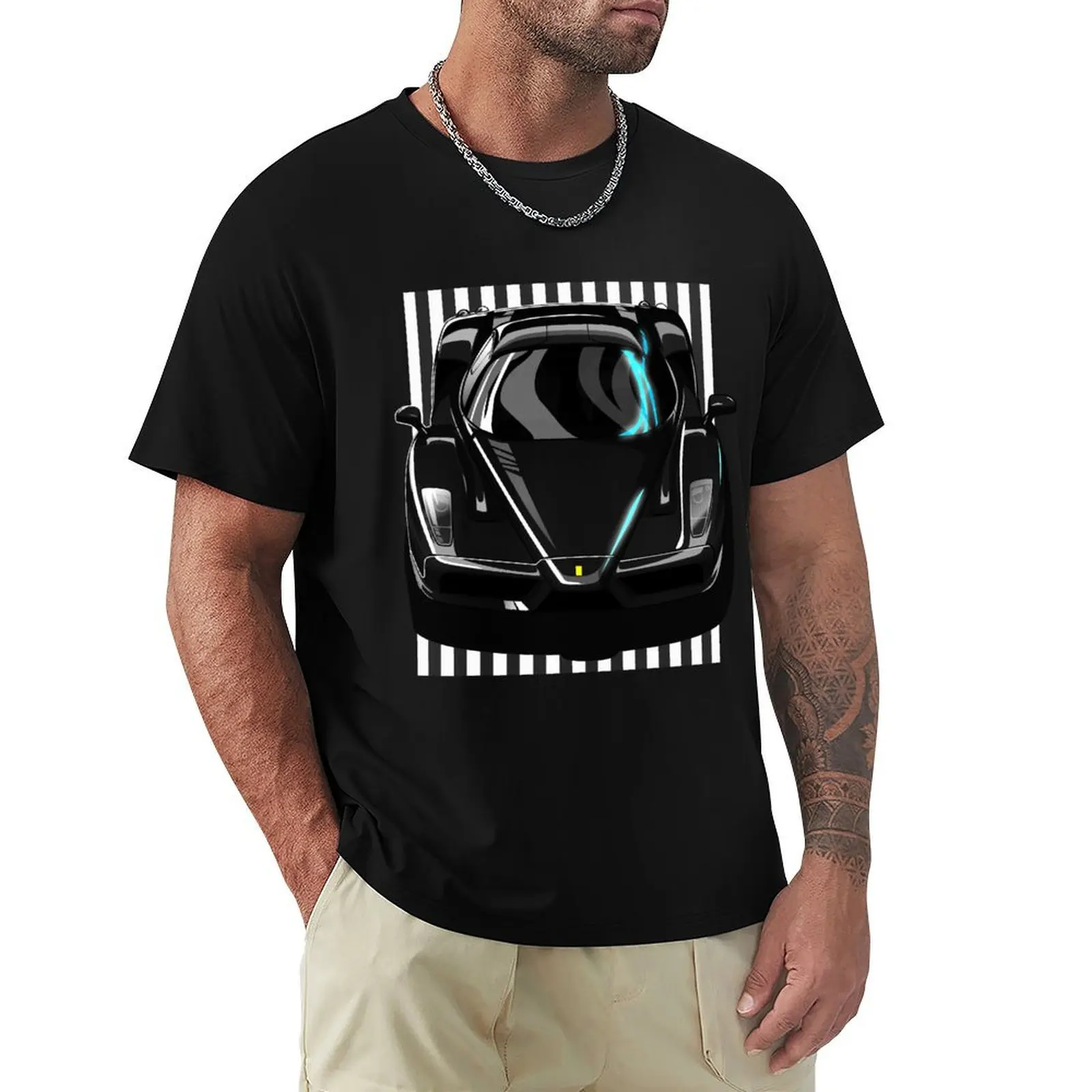 Enzo illustration by Petrothings T-Shirt High Elasticity Sports T-Shirt
