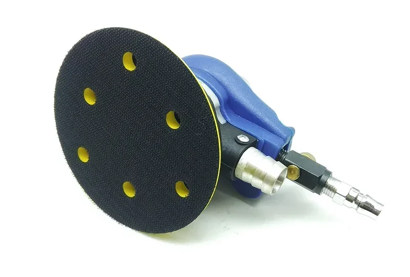 1pcs 5 inch Vacuuming Pneumatic sander Pneumatic polishing machine Air Eccentric orbital sander tool Car polishers