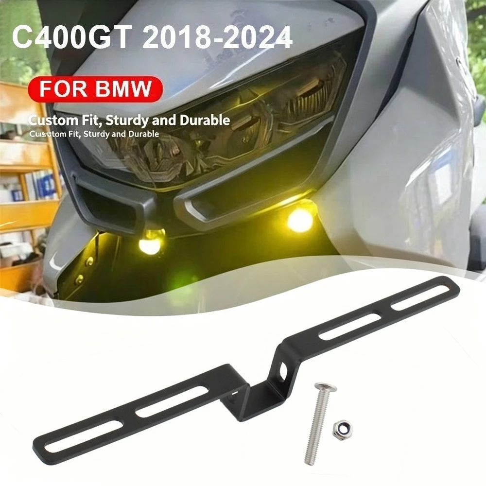 

Motorcycle Fog Lights Auxiliary Bracket Driving Lamp Spotlight Bracket Holder For BMW C400GT C 400GT C 400 GT 2018-2024