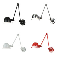 American loft wall lamp mechanical wall lamp reminisced retractable double vintage wall lamp