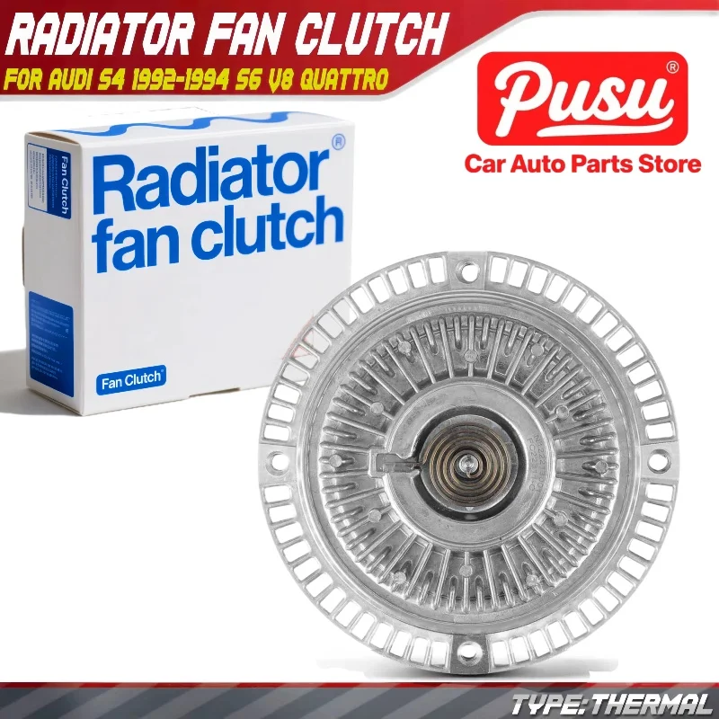 

Radiator Fan Clutch 4A0121350, 4A0121350B, 077121302D, 077121302E for Audi S4 1992-1994 S6 1995 V8 Quattro 1990 1991 1992-1994