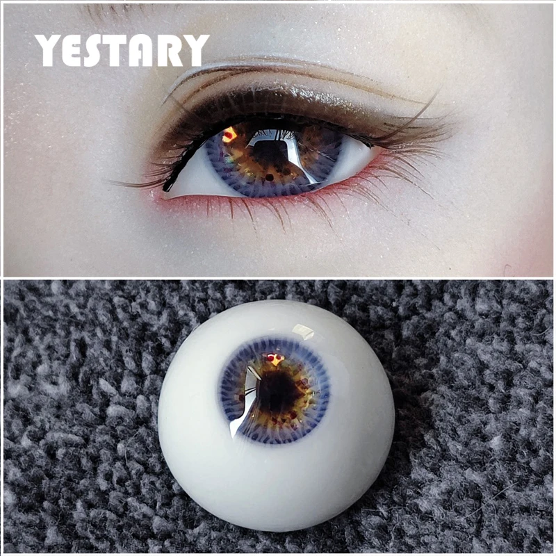 

YESTARY BJD Dolls Accessories Eyes Toy 1/3 1/4 1/6 Eyes For Toy Resin Eyeball Toy 12/14/16/18mm BJD Dolls Accessories Eyes Toys