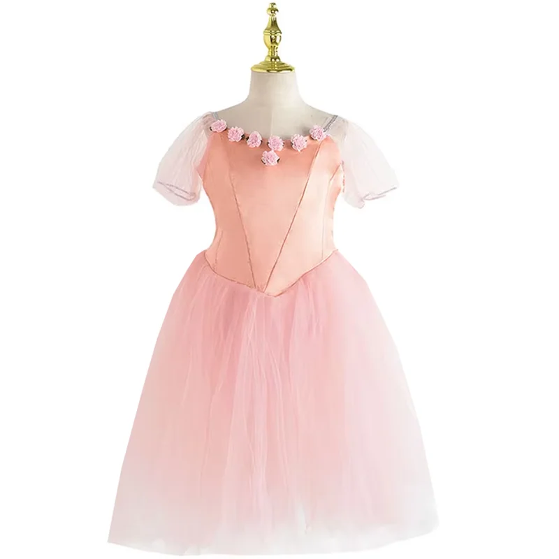 

Ballet tutu dress children's competition professional dance clothes gradient color puffy Skirt Adult ballet Long tutu skirt