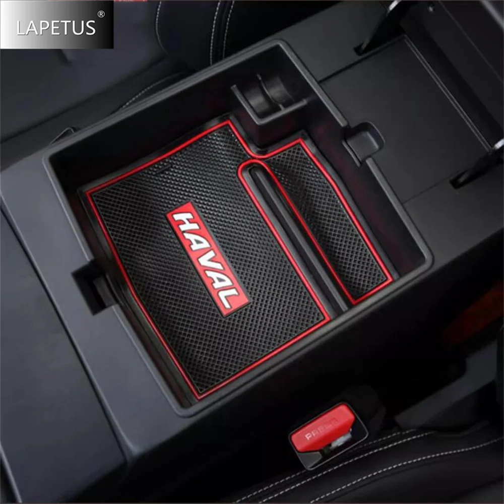 ABS Auto Console Centrale Organizer Vassoio Caso Bracciolo Scatola di Immagazzinaggio Multi-Funzione Copertura Accessori Misura Per Haval Jolion