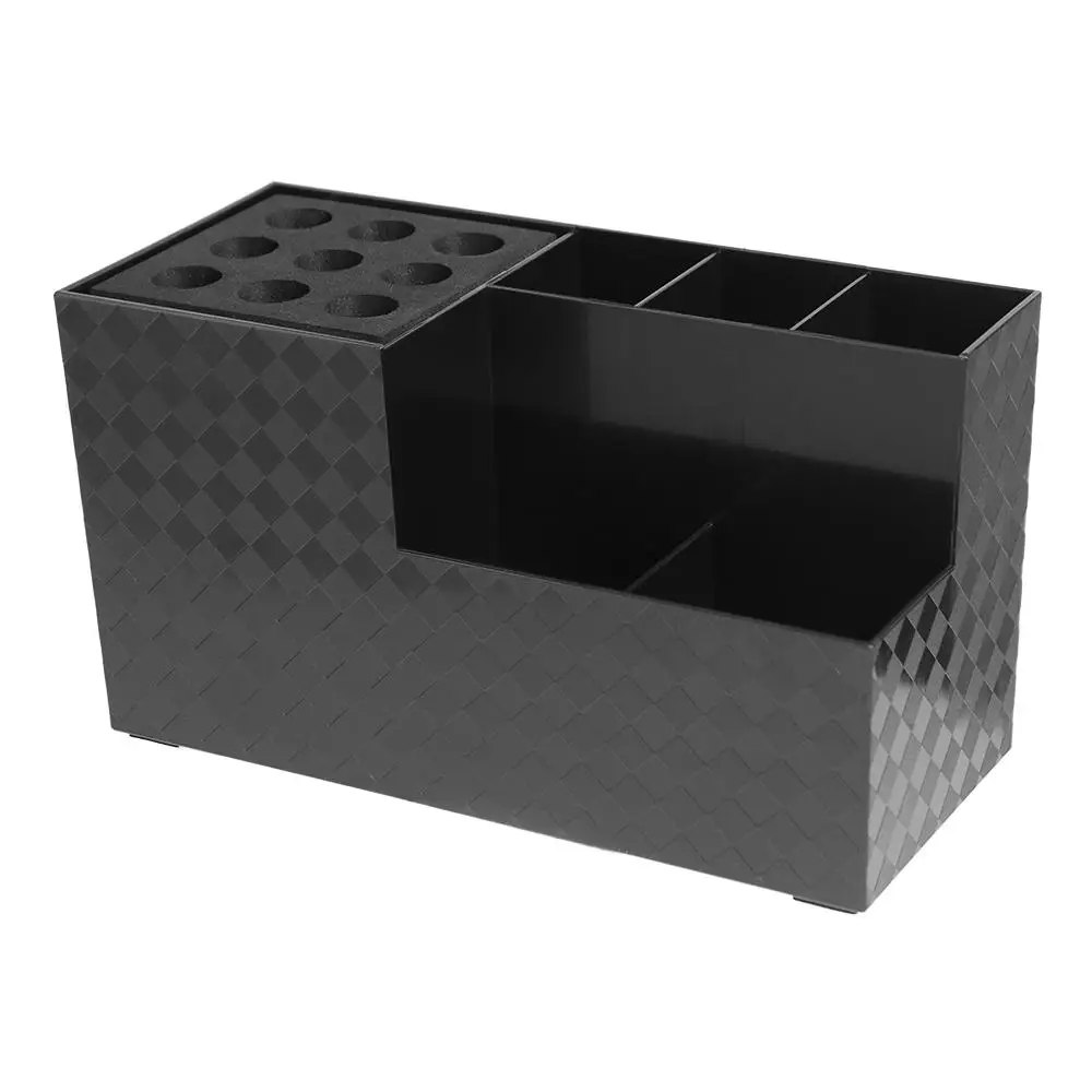 Arcylic Scissor Holder Storage Box Professional Multifunctional Combs Clip Storage Box Detachable Large Capacity