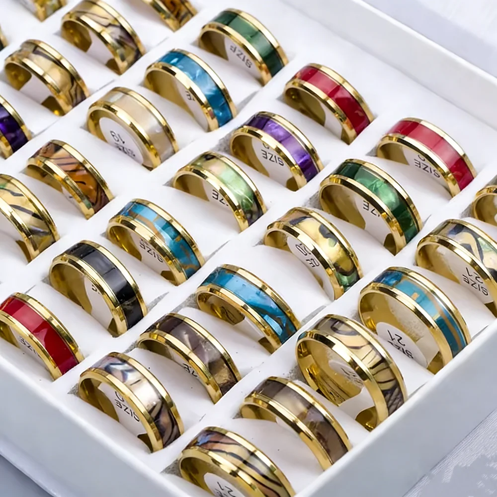 10/15/24 Teile/los Mode Charme – Men'S Fashion Rings Bewertung und Preis