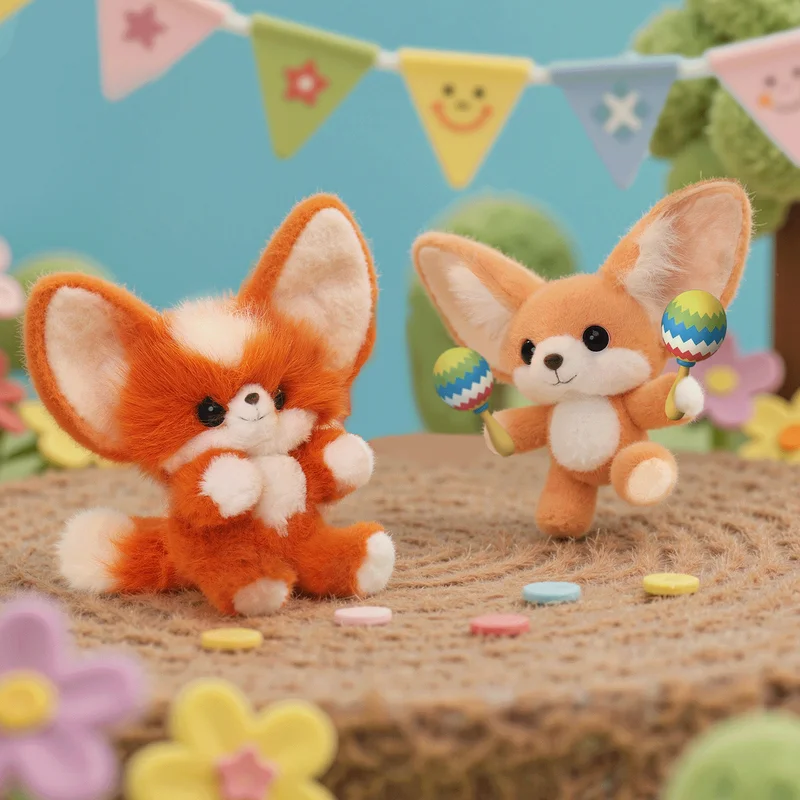 

Authentic Fire Rabbit Vitality Doll Fox Plush Toy Cute Doll Birthday Gift Children'S Companion Toy Soft And Exquisite Gift