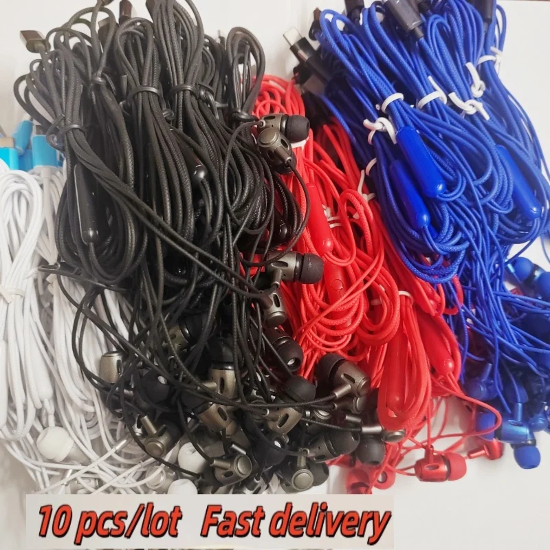 

Pop 10-częściowe проводные наушники типа C для Samsung Galaxy S24 S23 Ultra A54 A53 USB C Наушники для Xiaomi IPhone общего использования телефона