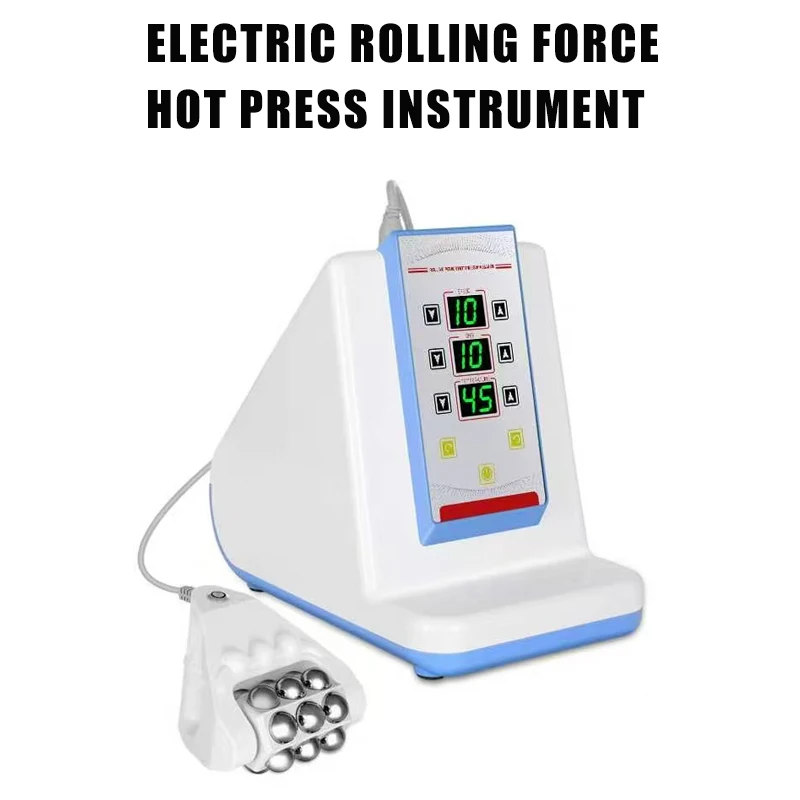 

Electric Rolling Force Hot Press Device, Ball Roller Heating Micro Current Body Dredging Massager