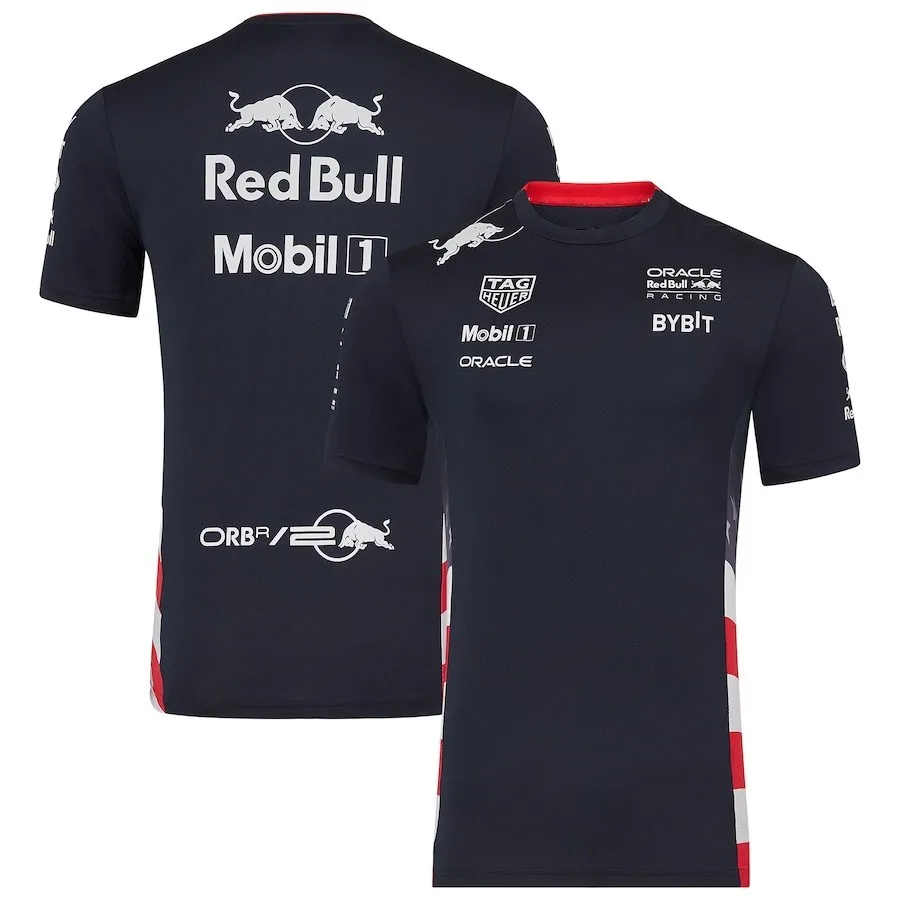 Formula1 Team Racing New Men's Women's Racing Jersey Team Outdoor Sports Quick Dry Comfortable Top Training T Shirt For Men