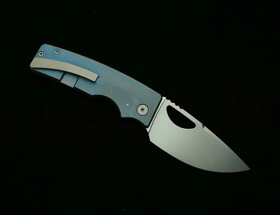 LEMIFSHE New V3 OZ Rosie XL Real M390 Steel Titanium Alloy Handle Outdoor Camping Survival EDC Tool Knife - view 2
