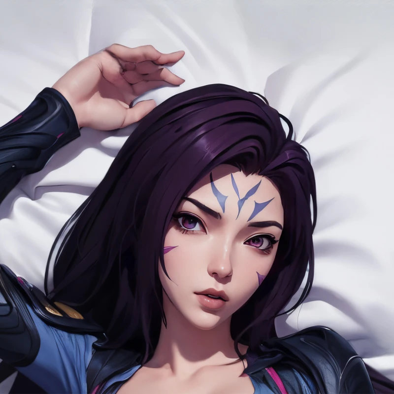

Dakimakura Anime Pillow Case Kai'Sa Double-sided Print Of Life-size Body Pillowcase Gifts