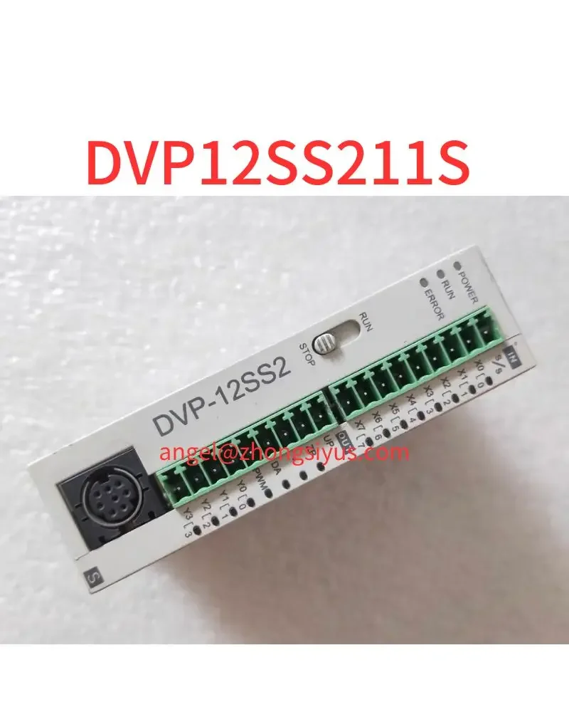 

Used DVP12SS211S PLC controller