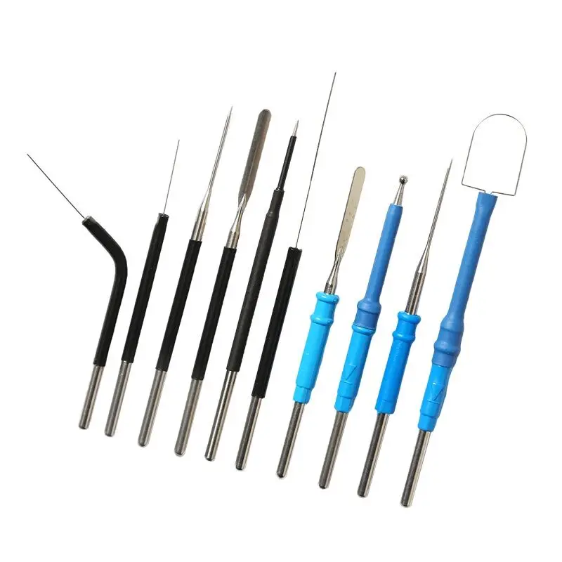 Eletrocoagulador Eletroknife, Alta Freqüência, Eletrocoagulador, Cabeça de Cortador, Agulha Filamento, Faca Plana, Tungstênio, Mancha