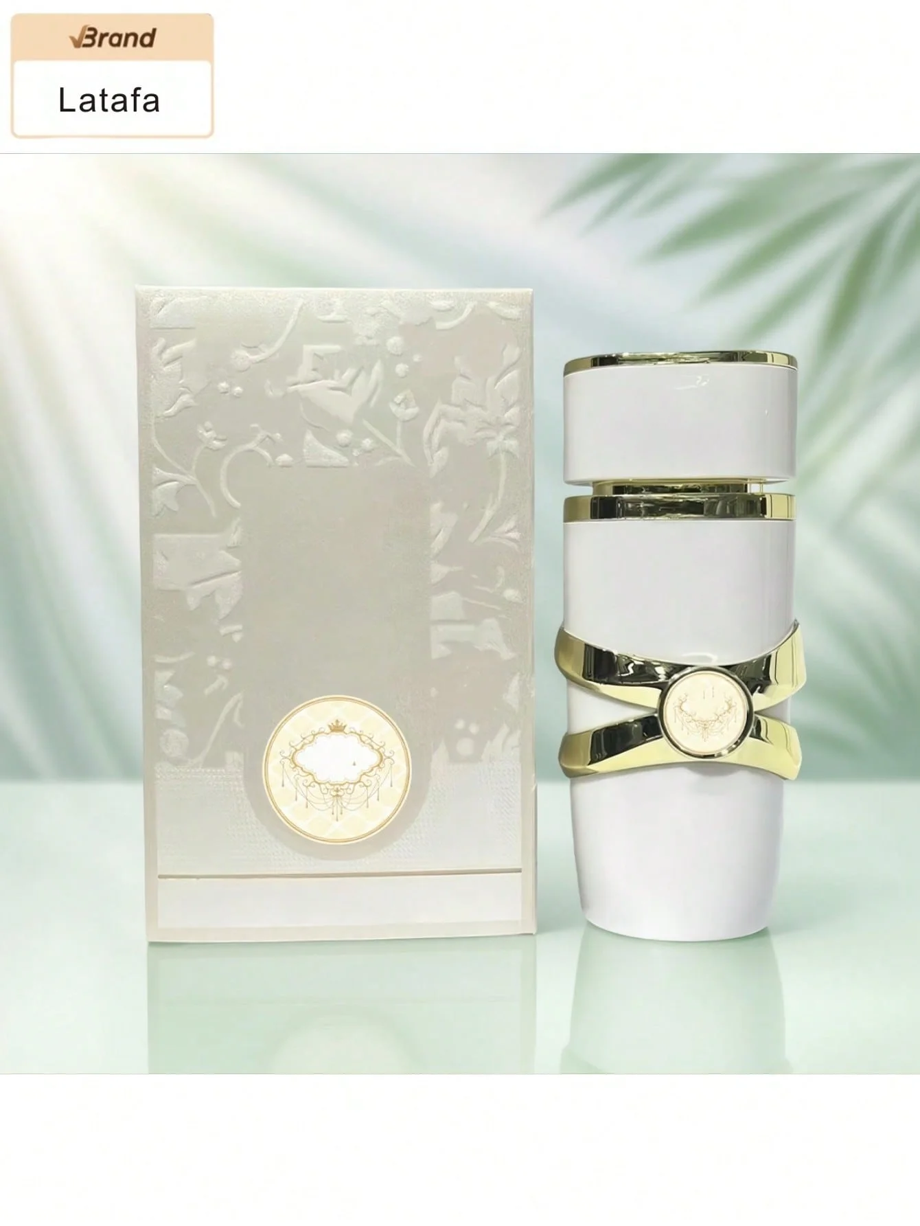 Latafa 100ml Eau De Spray, Long-Lasting Floral Scent, Elegant Floral Fragrance, Alcohol Matrix, EDP, gift sets for women，purfume