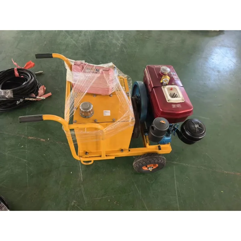 Diesel Hydraulic Stone Splitting Machine Complete Hydraulic Rock Splitter Mining Municipal Engineering Machinery