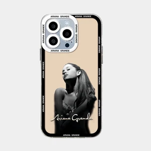 Soft Arianas G-Enkel-Silikon-Telefonabdeckung, transparente Abdeckung für iPhone 15, 14, 13, 12 Mini, 11 Pro Max, X, XS, 6, 7, 8, SE20 Plus 6 Hauptverkäufe Ariana Grande Fall - №1