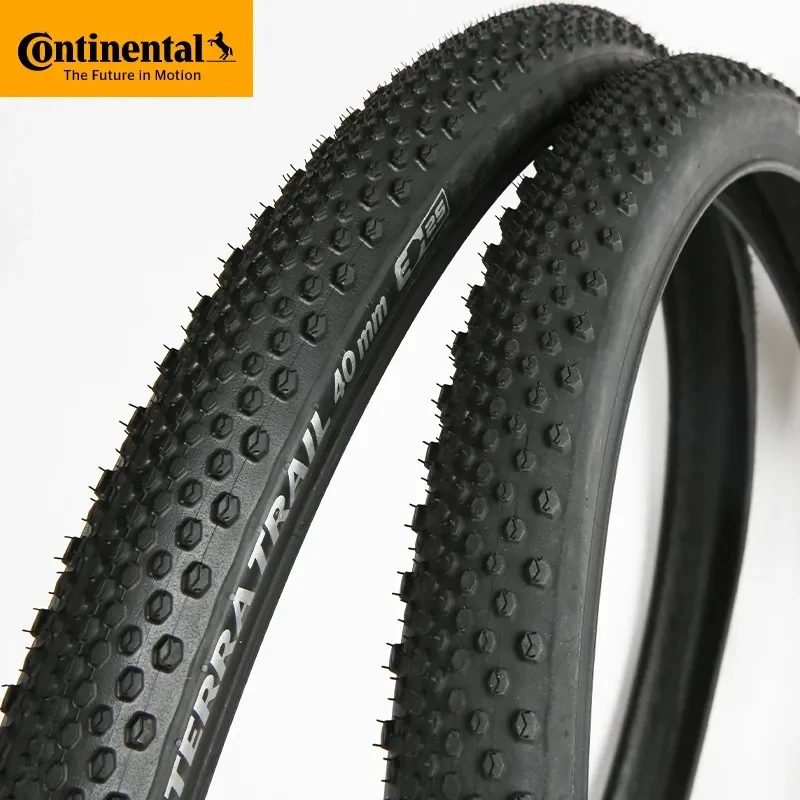 Continental Terra Trail 700x35C 700x40C Road Bike Wire Bead Tire E25 Shieldwall System PureGrip Compound No Folding 3/180 TPI