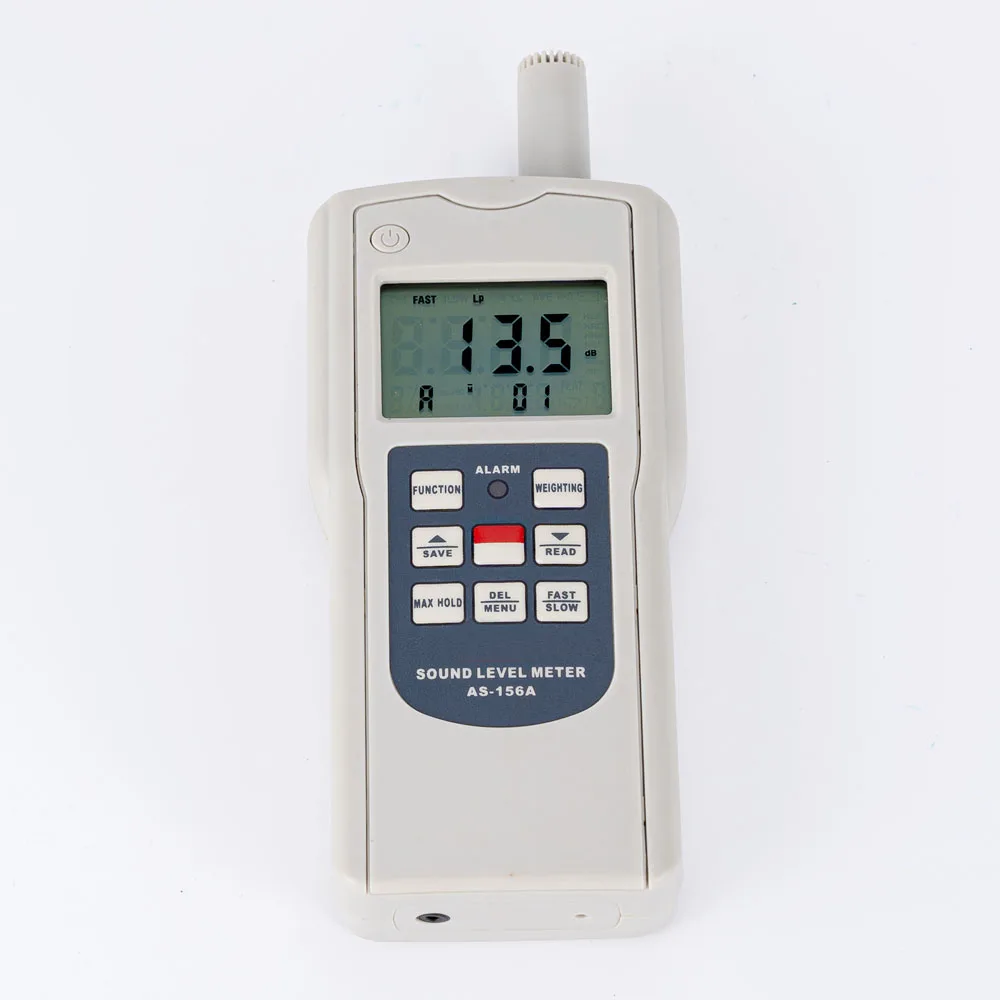 Handheld Digital Noise Meter AS-156A Sound Level Meter Digital Display High Precision 30-130 dB Decibel Meter Noise Tester