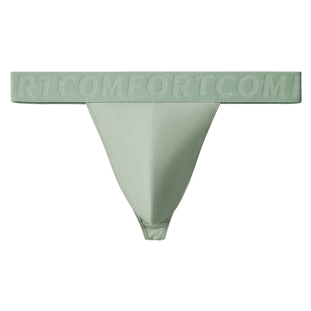 Men Large Pouch Panties Gstring High Fork Skin-friendly Lingeries For Man Breathable Thong Sexy Accessories Fit Underwear Brief