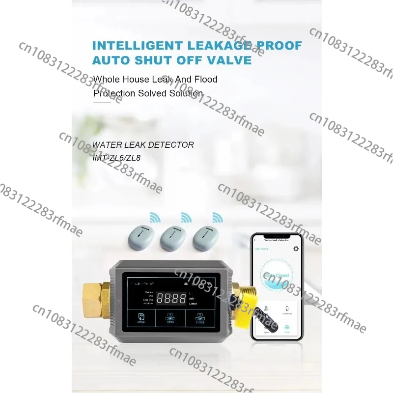 ZL6 إيما نظام الحماية من تسرب المياه؛ صمام إيقاف المياه التلقائي للاستخدام المنزلي؛ مفتاح حماية أنابيب المياه