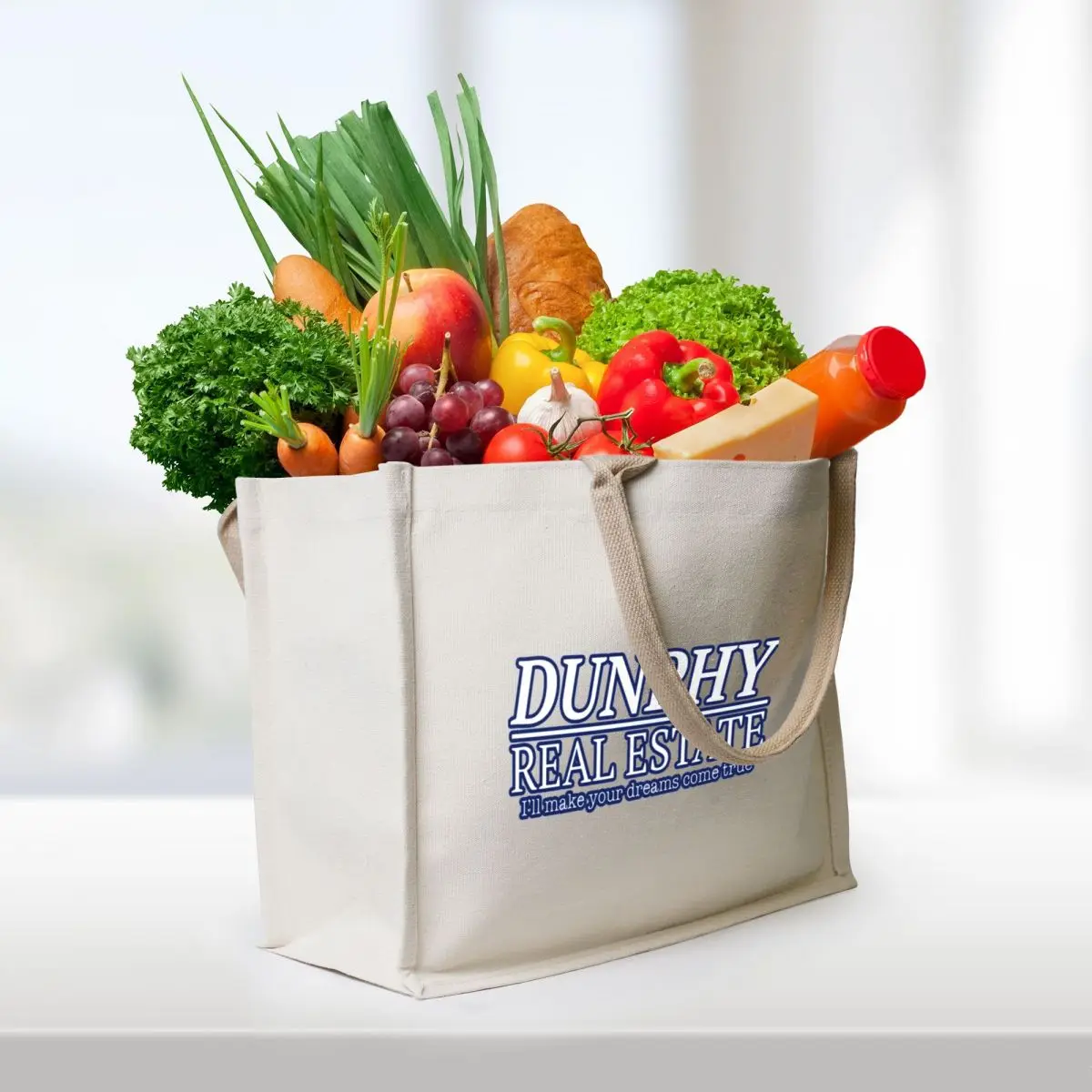 DUNPHY REAL ESTATE FUNNY Tote Bag حقائب نسائية 2025 حقائب كبيرة للنساء حقيبة ملابس امرأة