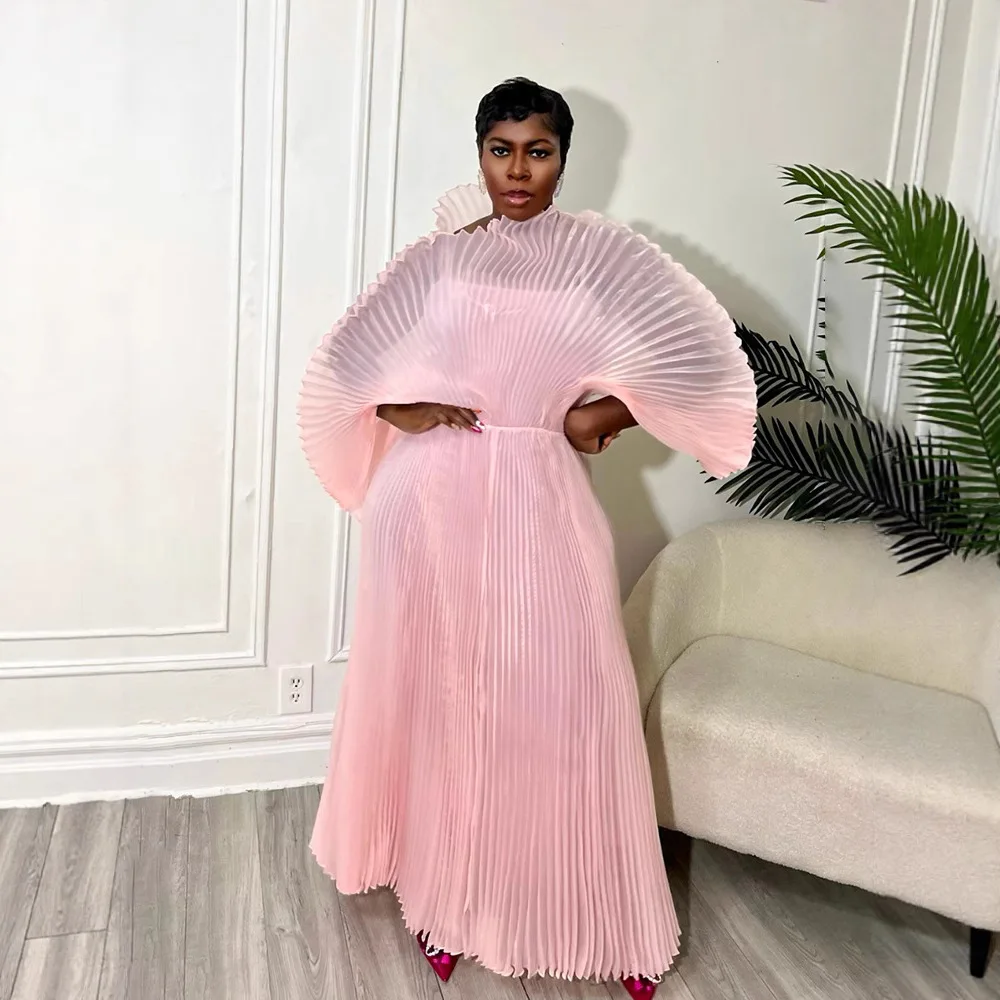 Miyaki Lady Cloth Summary Collection: New Plus-size Pleated Clothes For Women, Fashionable And Elegant, With A Slimming Effect M